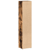 CD Cabinets 2 pcs Smoked Oak 21x16x93.5 cm Engineered Wood 815318