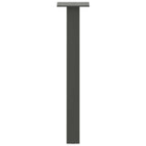 Coffee Table Legs 4 pcs Anthracite 42 cm Steel 4012490