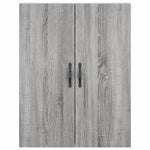 Wall Mounted Cabinets 2 pcs Grey Sonoma Engineered Wood 3197895