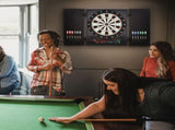Electronic Dartboard Set, 27 Games Modes and 202 Variations, LED & 12 Soft Tip Darts and Cabinet to T3398P349129