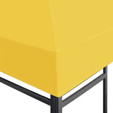 Gazebo Top Cover 270 g/m 4x3 m Yellow 312082