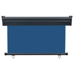 Balcony Side Awning 125x250 cm Blue 48420