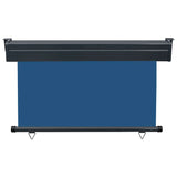 Balcony Side Awning 125x250 cm Blue 48420