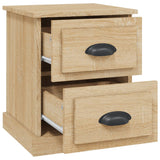 Bedside Cabinets 2 pcs Sonoma Oak 39x39x47.5 cm Engineered Wood 816151