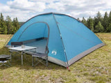 Camping Tent with Roof with Air Vent Blue 335 x 275 x 180 cm 42028638