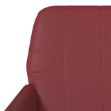 Armchair Wine Red 61x78x80 cm Faux Leather 351396
