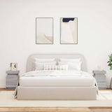 Bedside Cabinets with LED Lights 2 pcs Grey Sonoma 35x39x55 cm 836760