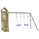 Outdoor Playset Impregnated Wood Pine 3155971