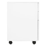 ZNTS Mobile File Cabinet White 39x45x60 cm Steel 335978