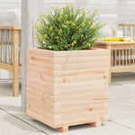 ZNTS Garden Planter 40x40x49.5 cm Solid Wood Pine 3282509