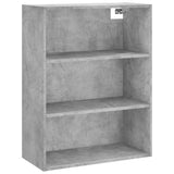 Highboard Concrete Grey 69.5x34x180 cm Engineered Wood 3189369