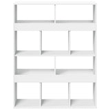 Room Divider White 100x33x125.5 cm Engineered Wood 3309519