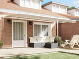 Retractable Awning Beige 400 x 200 cm Fabric 3329861