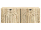 Wall-Mounted TV Cabinet Sonoma Oak 59.5 x 41 x 30 cm 898167