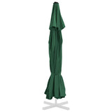 Replacement Fabric for Outdoor Parasol Green 515 cm 312539