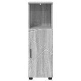Bathroom Cabinet with Storage Grey Sonoma 30 x 35 x 95 cm 883320