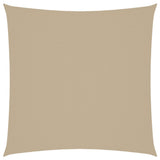 Sunshade Sail Oxford Fabric Square 4x4 m Beige 135139