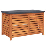 Garden Storage Box 90x48x55 cm Solid Wood Eucalyptus 367839