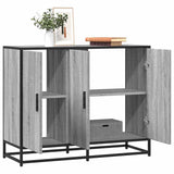 Sideboard Grey Sonoma 94x35x76 cm Engineered Wood 849007