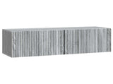 Wall-Mounted TV Cabinet Grey Sonoma 98 x 31 x 30 cm 898561