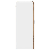 Wall Cabinet PORTO Old Wood 80 x 31 x 80 cm Engineered Wood 885413