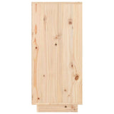Sideboard 111x36x75 cm Solid Wood Pine 813814
