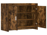 Sideboard Smoked Oak 72 x 36 x 80 cm Engineered Wood 8011095