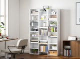 21-Compartment Bookshelf - White T3398P423855