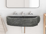 Wall-mounted Basin Grey 45 x 35 x 15 cm River Stone 4103952