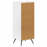Bathroom Storage Cainet BREDA High Gloss White 30 x 31 x 80 cm 897489