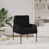 Sofas with Cushion 55cm Black Plywood 42023443