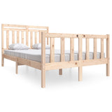Bed Frame without Mattress Small Double Solid Wood 3100689