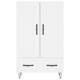 Highboard White 69.5x31x115 cm Engineered Wood 830316