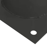 Round Ground Anchor 12 pcs Anthracite 15 x 15 x 15 cm Metal 42030127