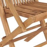 Garden Dining Set 7 pcs Brown Solid Teak Wood 3155339
