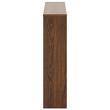 Shoe Cabinet with Mirror 2-Layer Brown Oak 63x17x67 cm 342634
