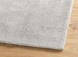 Rug HUARTE Short Pile Soft and Washable Grey 160x160 cm 375078
