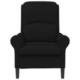 Armchair Black 76 x 94 x 102 cm Microfibre 42009873