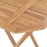 Garden Set 3 pcs Brown Soild Teak Wood 3437395
