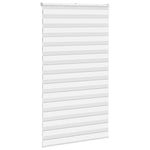 ZNTS Zebra Blind White 125x230 cm Fabric Width 120.9 cm Polyester 4014812