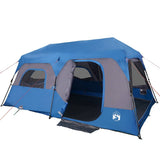 Family Tent 9-Person Blue Quick Release Waterproof 94298