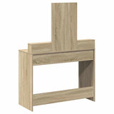 Dressing Table Sonoma Oak 100 x 41 x 140 cm Engineered Wood 865147