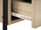 Hanging Bedside Cabinet 2 pcs Sonoma Oak 40 x 30 x 50 cm 8013557