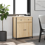 Sideboard Sonoma Oak 70x30x80 cm Engineered Wood 835525