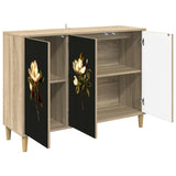 Sideboard BREMEN Sonoma 102 x 33 x 75 cm Engineered Wood 8006967