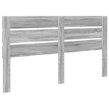 Headboard Grey Sonoma Engineered Wood 887526