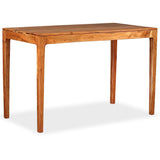 244958 Dining Table Solid Wood 118x60x76 cm