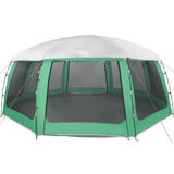 ZNTS Pool Tent with Removable Fly & Mesh Walls Sea Green 690x690 cm 4100641