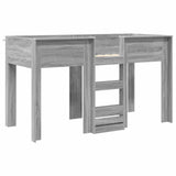 Bunk Bed for Kids Grey Sonoma 75 x 190 cm Engineered wood 3410472