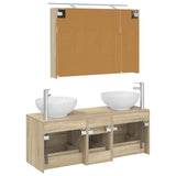 Bathroom Furniture Set 4 pcs Sonoma Oak 3406977